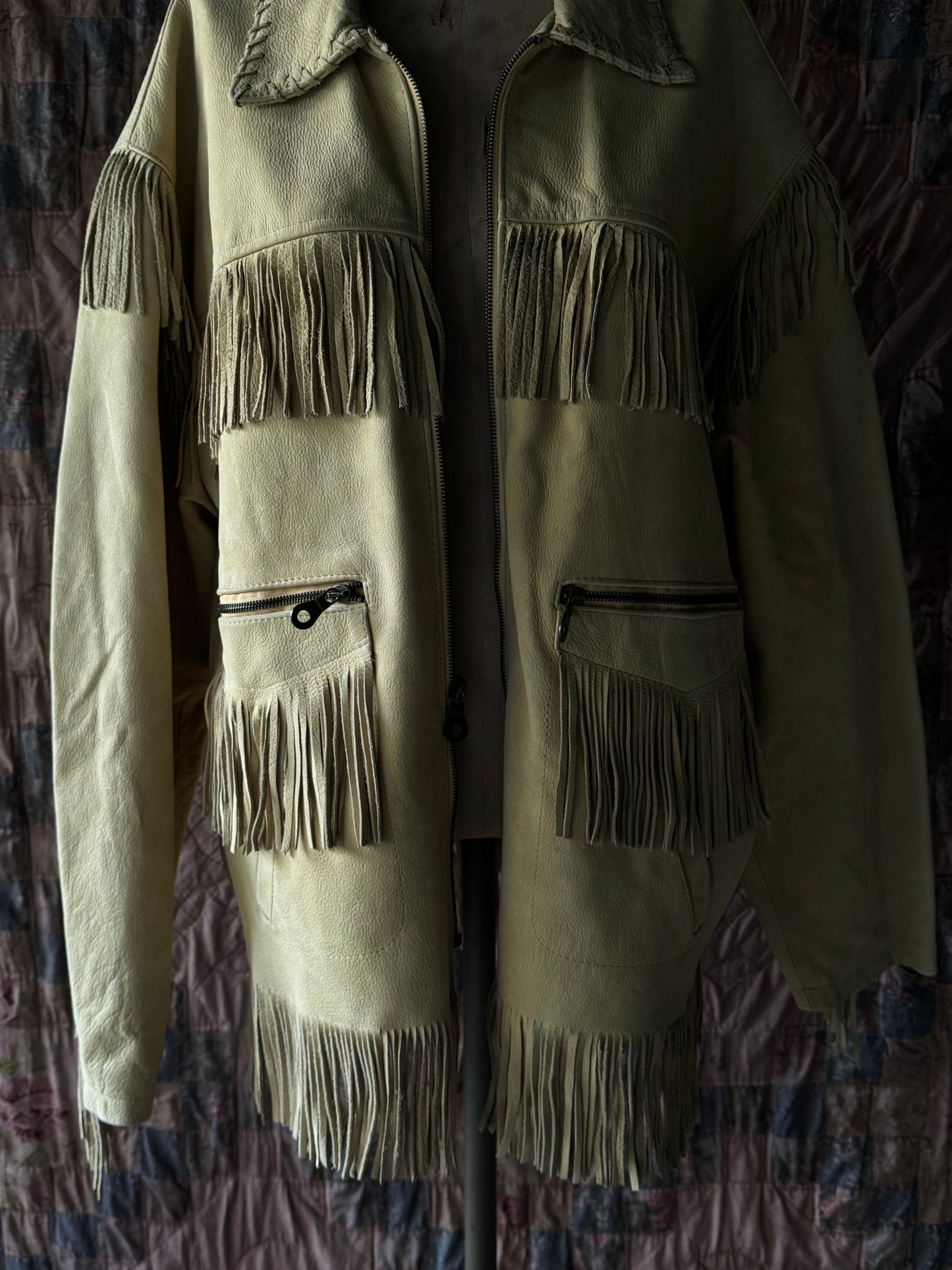 Vintage Western Fringe Jacket