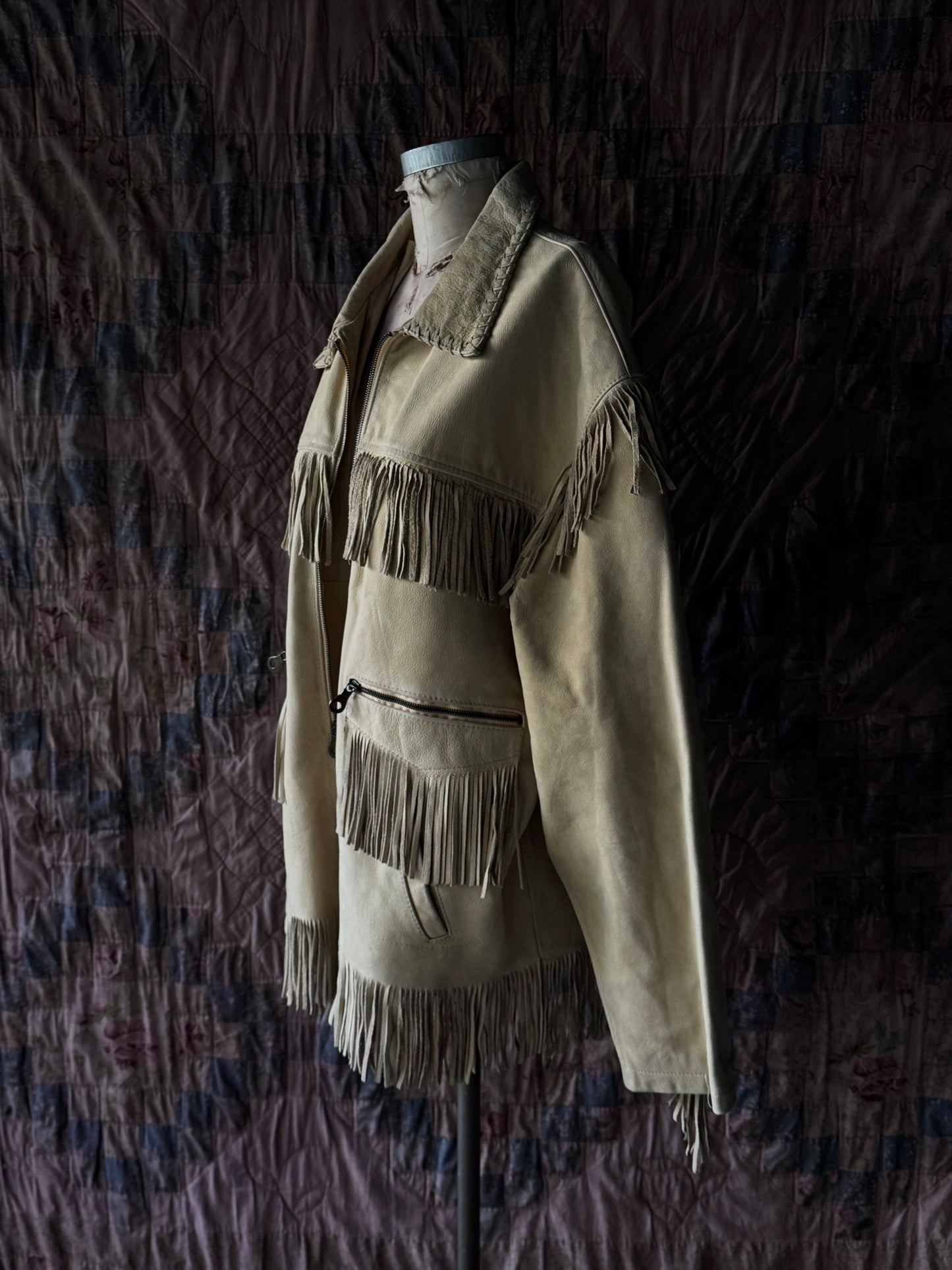 Vintage Western Fringe Jacket